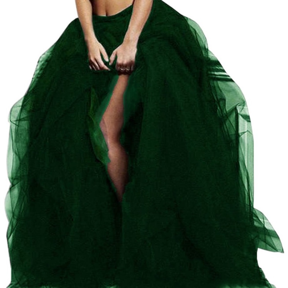 Women's Long Maxi Tulle Skirt